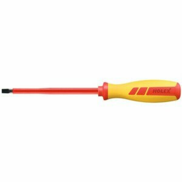 Holex Electrician's screwdriver for slot-head fully insulated- Blade width b: 8mm 663301 8